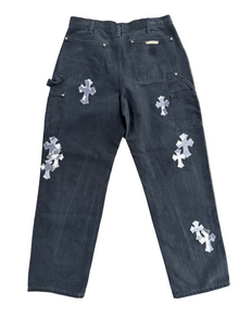 CHROME HEARTS MATTY BOY SEX RECORDS DENIM