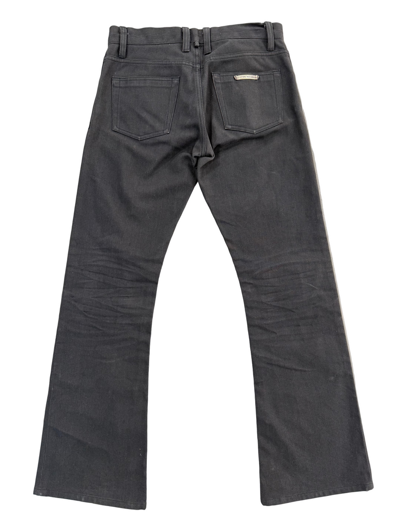 CHROME HEARTS CROPPED SKATER CHINO CORDUROY PANTS