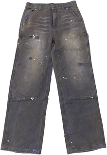 HAPPY MEMORIES DONT DIE HMDD DENIM WORK JEANS GREY