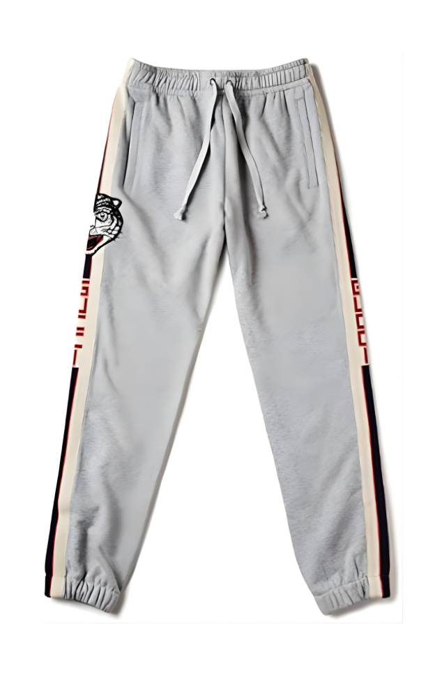 GUCCI SIDE LOGO TIGER SWEATPANTS