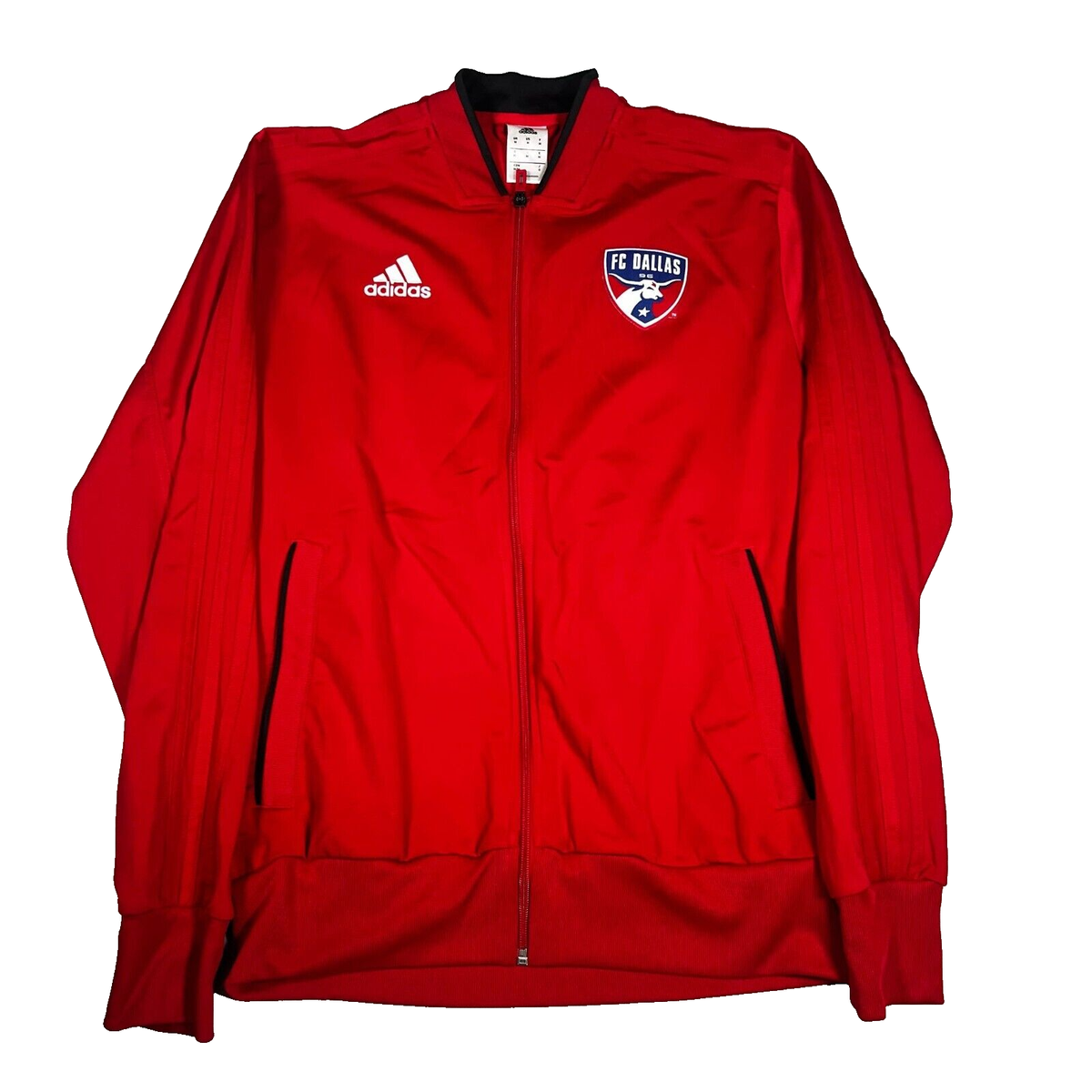 FC DALLAS ADIDAS FULL ZIP TRACK JACKET