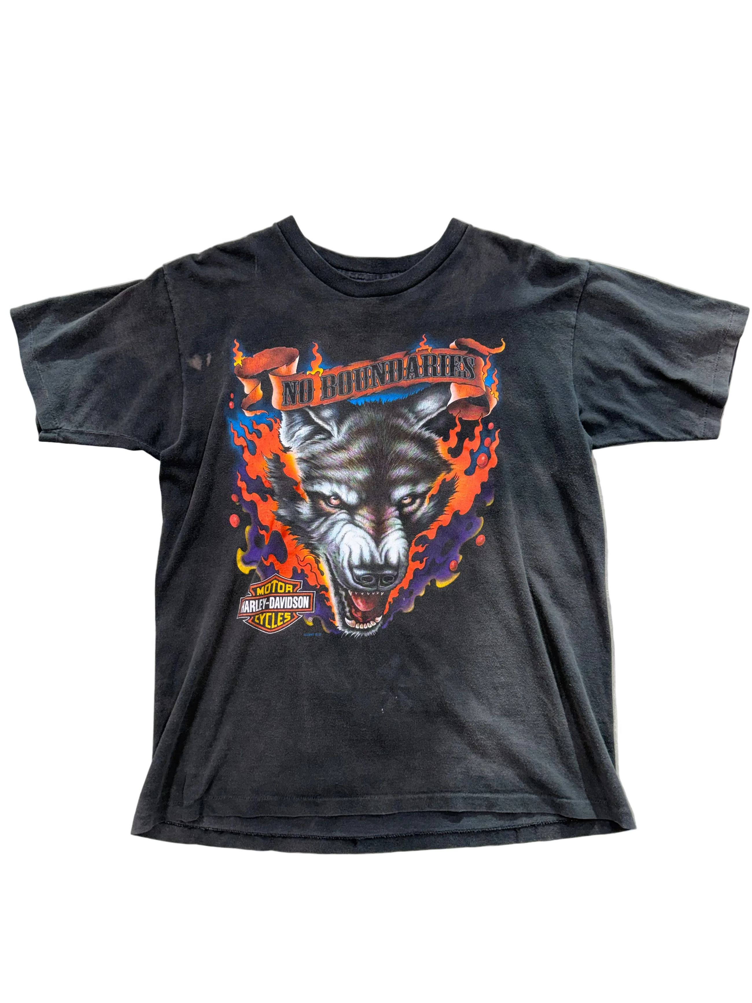 VINTAGE HARLEY DAVIDSON NO BOUNDARIES TEE