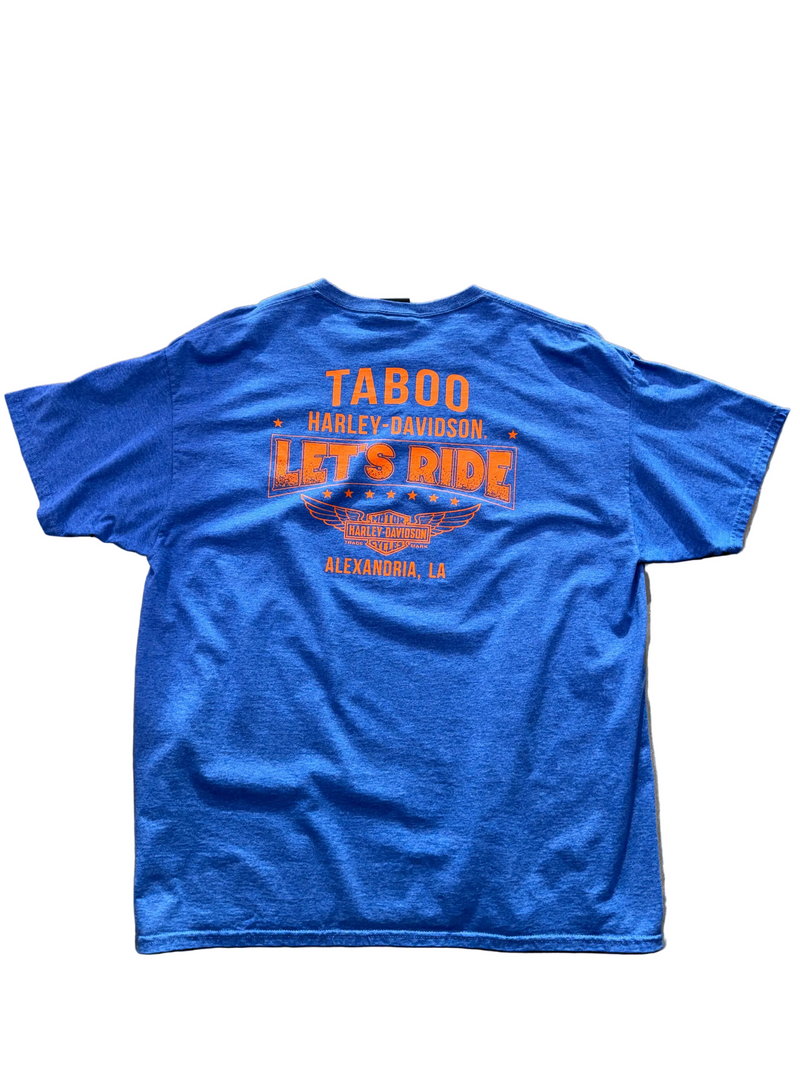 VINTAGE HARLEY DAVIDSON TABOO LETS RIDE TEE