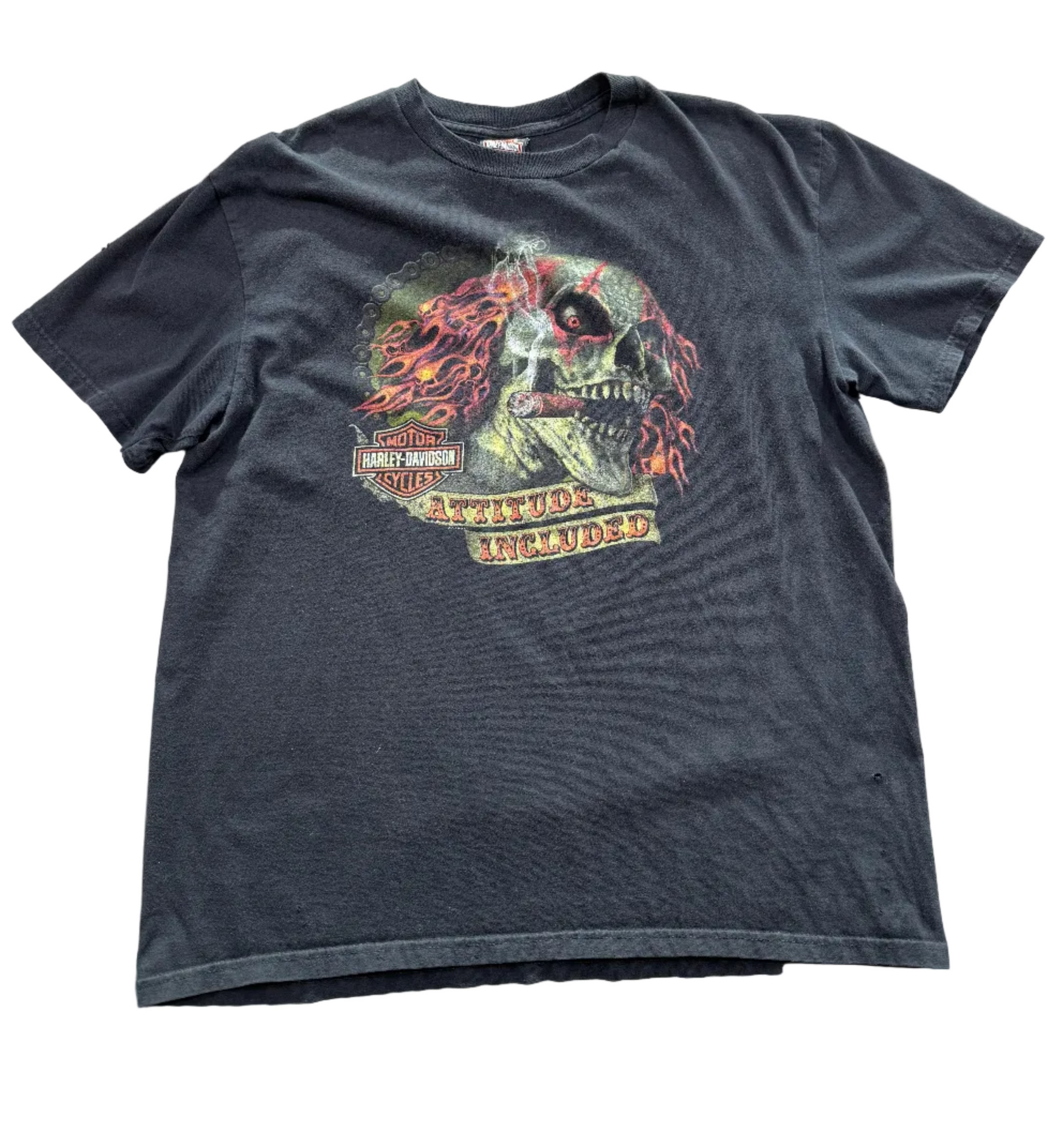 VINTAGE HARLEY DAVIDSON ATTITUDE INCLUDED TEE