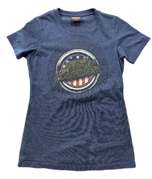 VINTAGE HARLEY DAVIDSON CIRCLE LOGO NAVY TEE