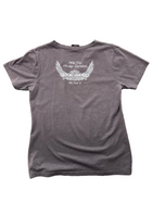 VINTAGE HARLEY DAVIDSON WOMENS GREY VNECK TEE