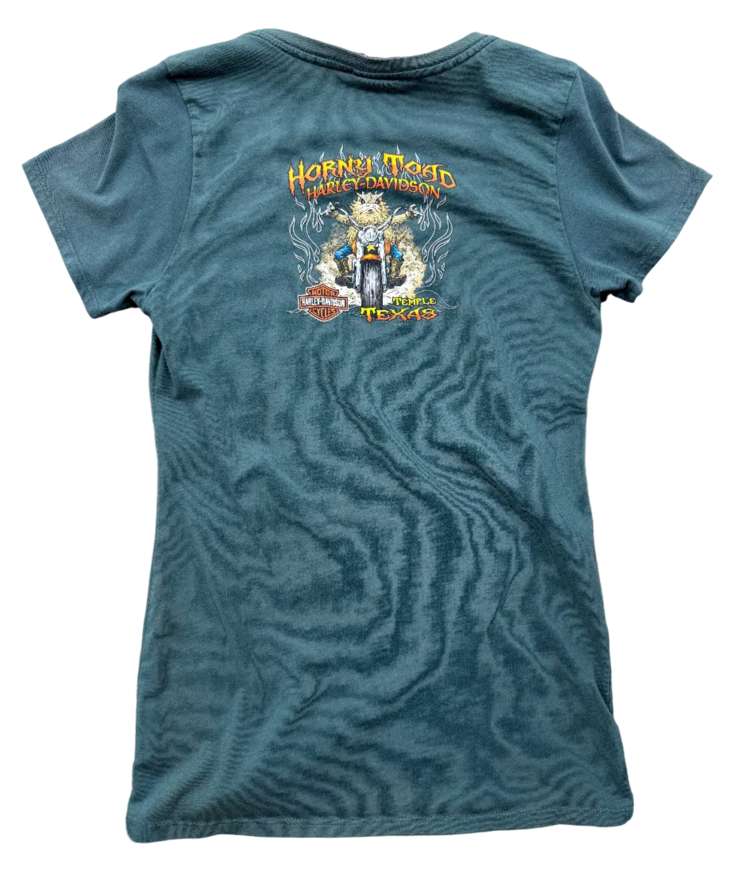 VINTAGE HARLEY DAVIDSON WOMENS TOAD TEE