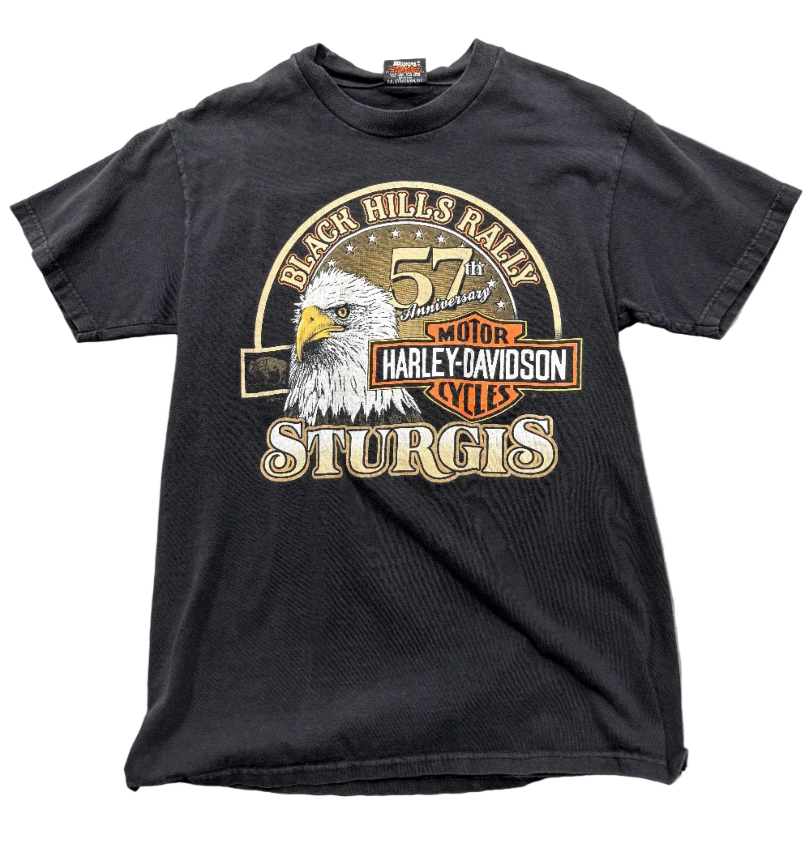 VINTAGE HARLEY DAVIDSON BLACK HILLS RALLY TEE