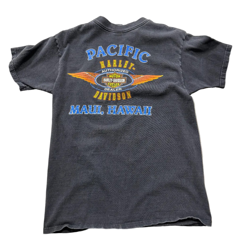 VINTAGE HARLEY DAVIDSON MAUI DEALERSHIP TEE