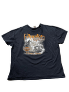 VINTAGE HARLEY DAVIDSON PINUP GIRL TEE