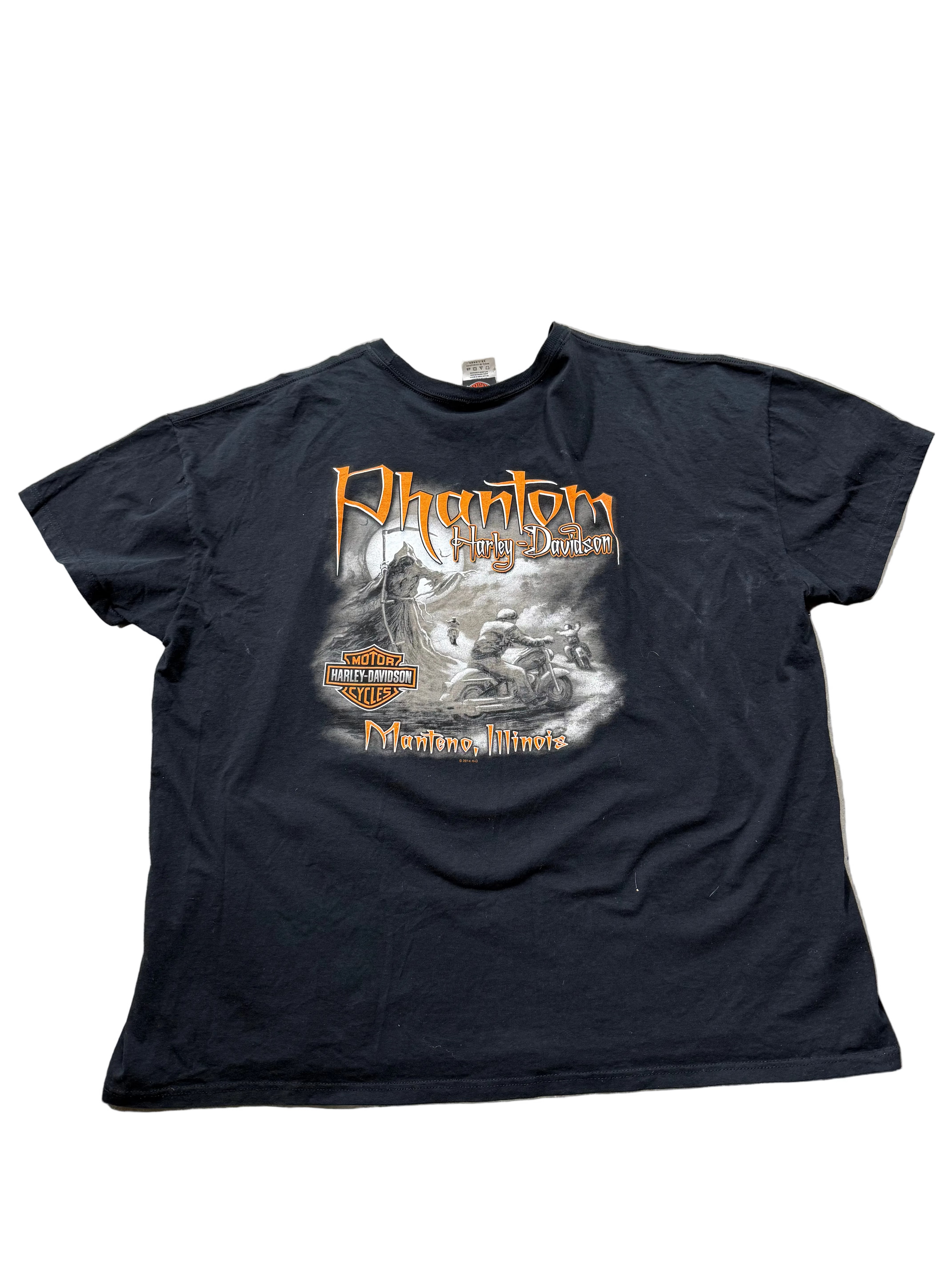 VINTAGE HARLEY DAVIDSON PINUP GIRL TEE