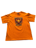 VINTAGE HARLEY DAVIDSON ORANGE  GRAPHIC TEE