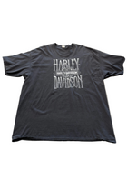 VINTAGE HARLEY DAVIDSON BLACK & WHITE LOGO TEE