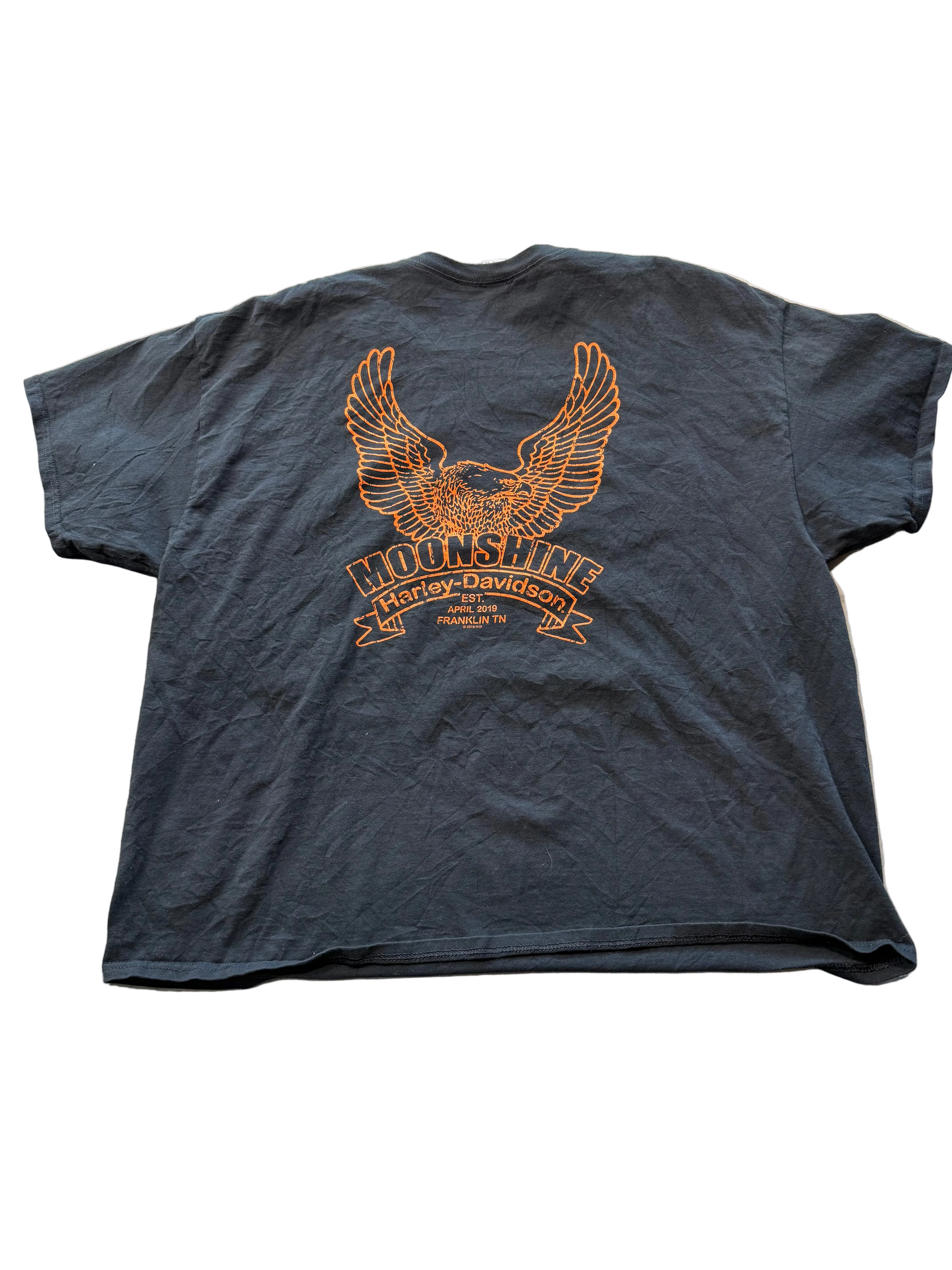 VINTAGE HARLEY DAVIDSON MOONSHINE TEE