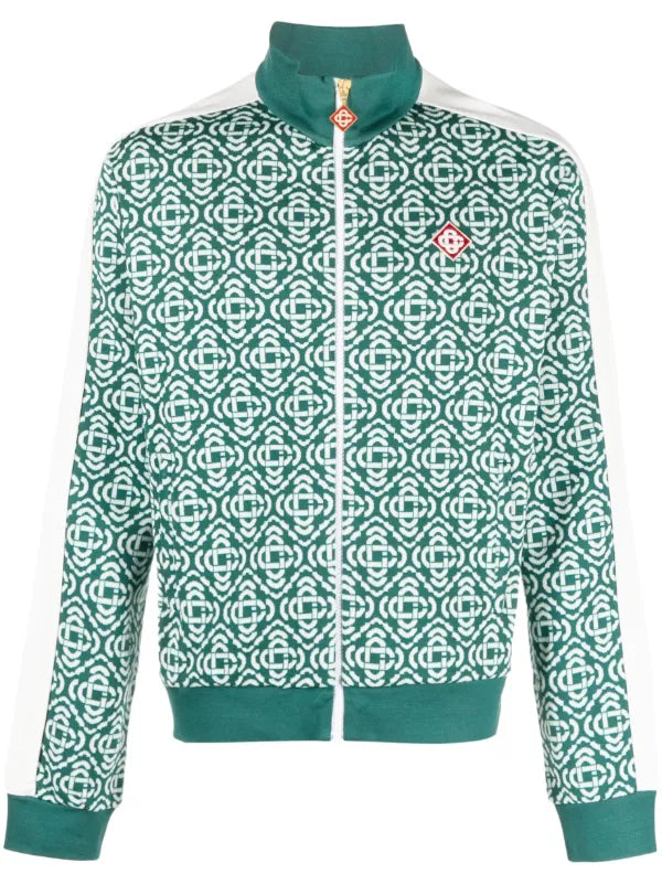 CASABLANCA MONOGRAM TRACK JACKET