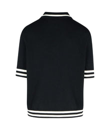 BALMAIN LOGO EMBROIDERED POLO