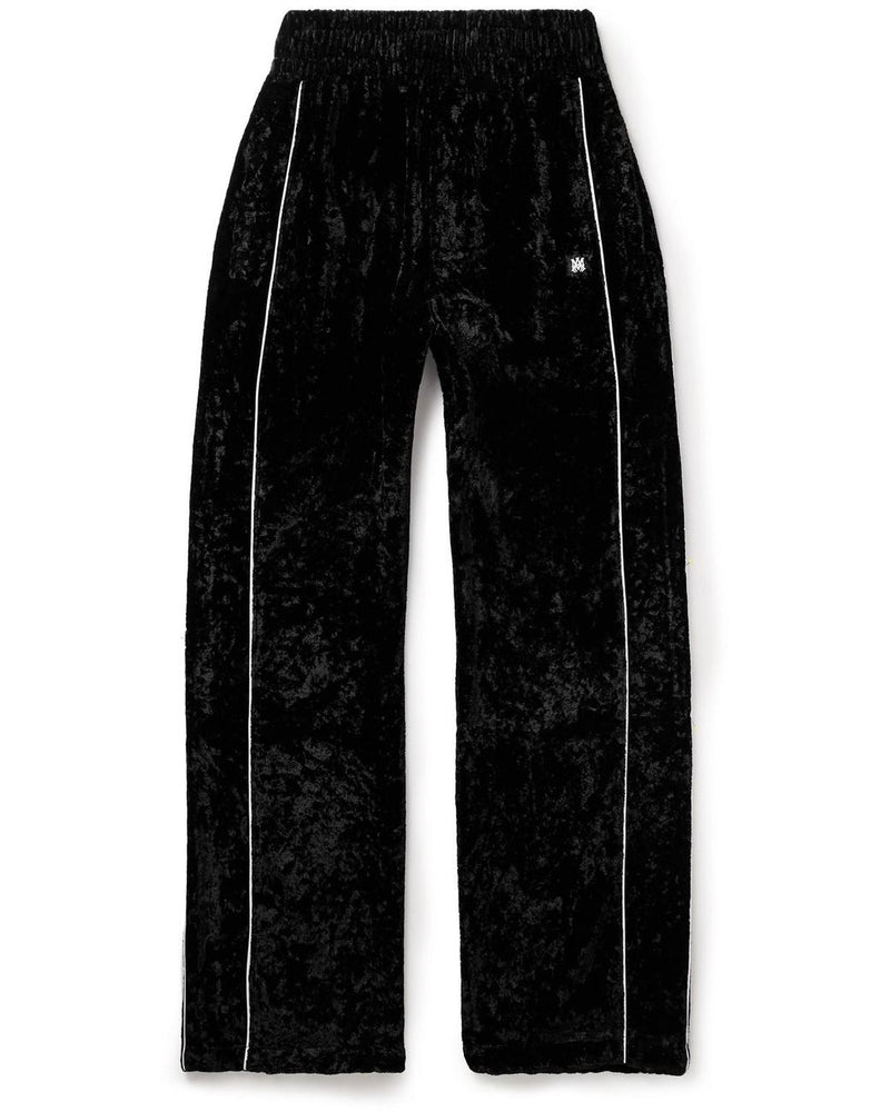 AMIRI CRUSHED VELVET TRACK PANTS