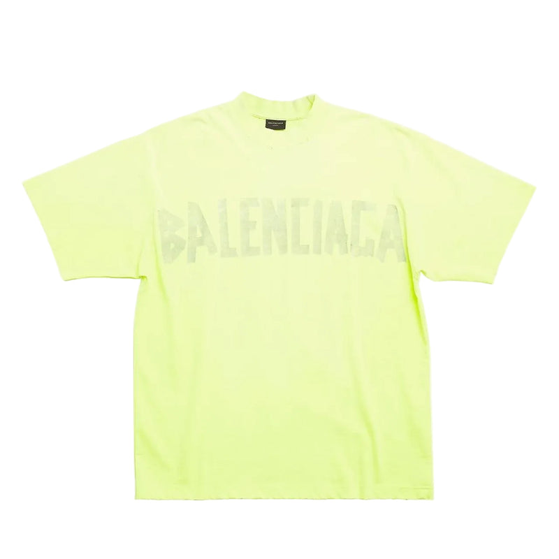 BALENCIAGA MASKING TAPE LOGO TEE