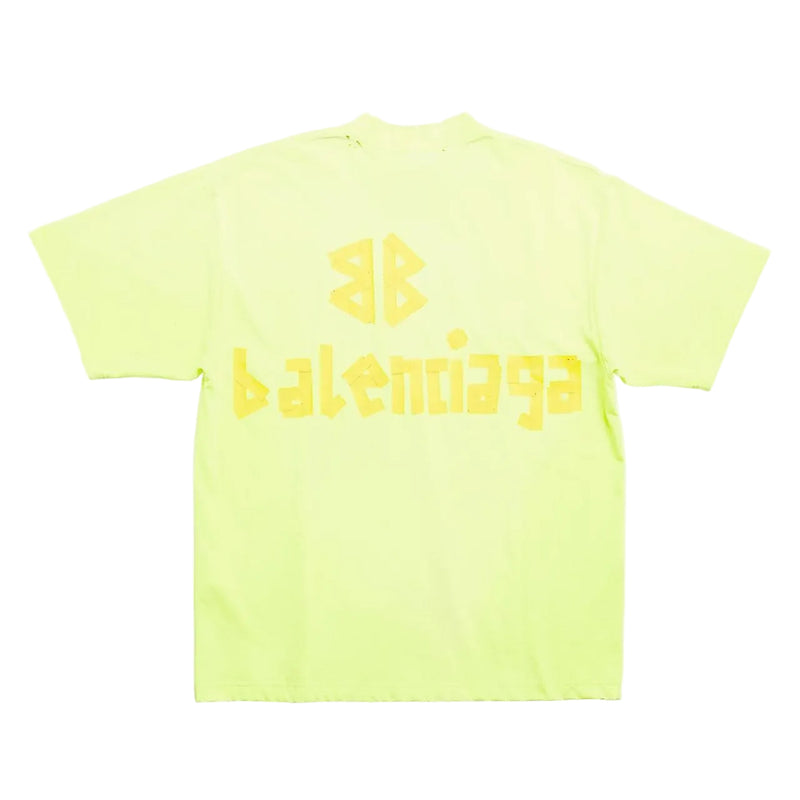 BALENCIAGA MASKING TAPE LOGO TEE