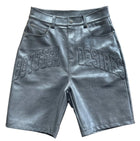 BOTTEGA DESIRES LEATHER SHORTS