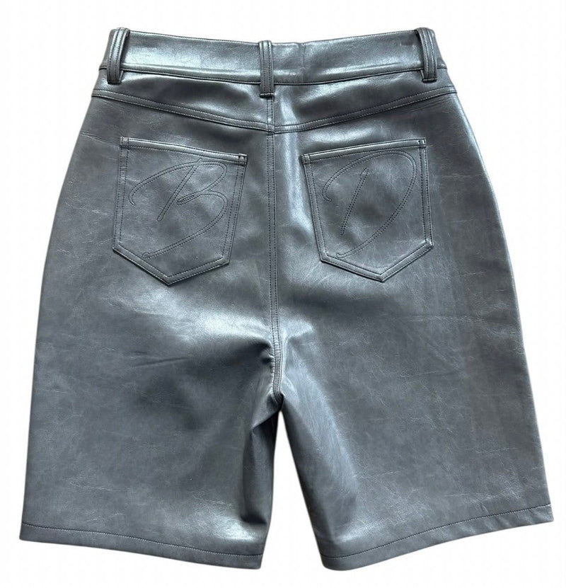 BOTTEGA DESIRES LEATHER SHORTS