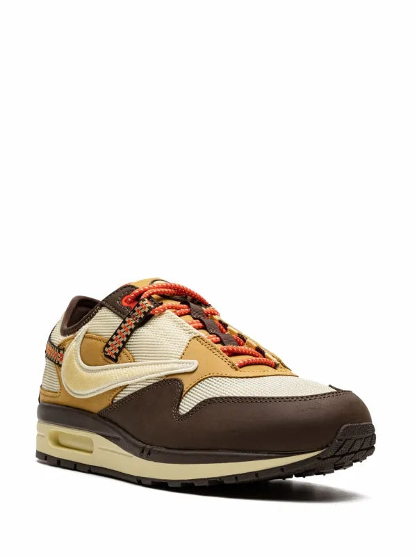 NIKE AIR MAX 1 TRAVIS SCOTT “BAROQUE BROWN” SNEAKERS