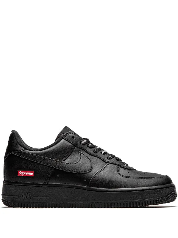 NIKE X SUPREME AIR FORCE 1 LOW “MINI BOX LOGO BLACK” SNEAKERS