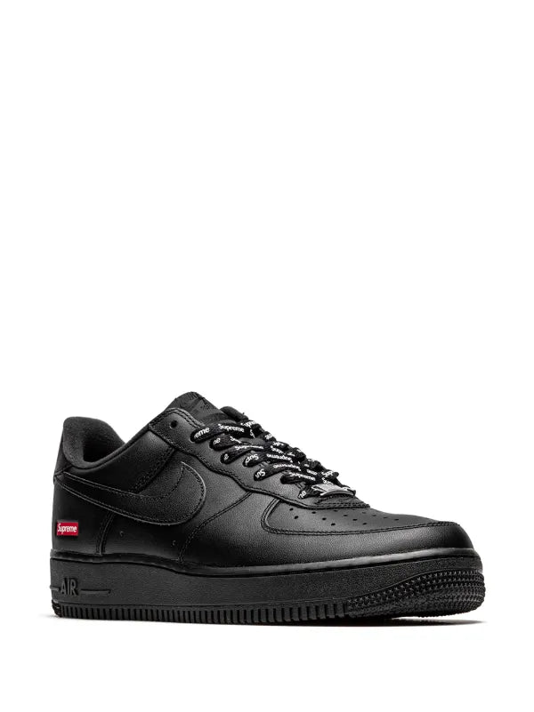 NIKE X SUPREME AIR FORCE 1 LOW “MINI BOX LOGO BLACK” SNEAKERS