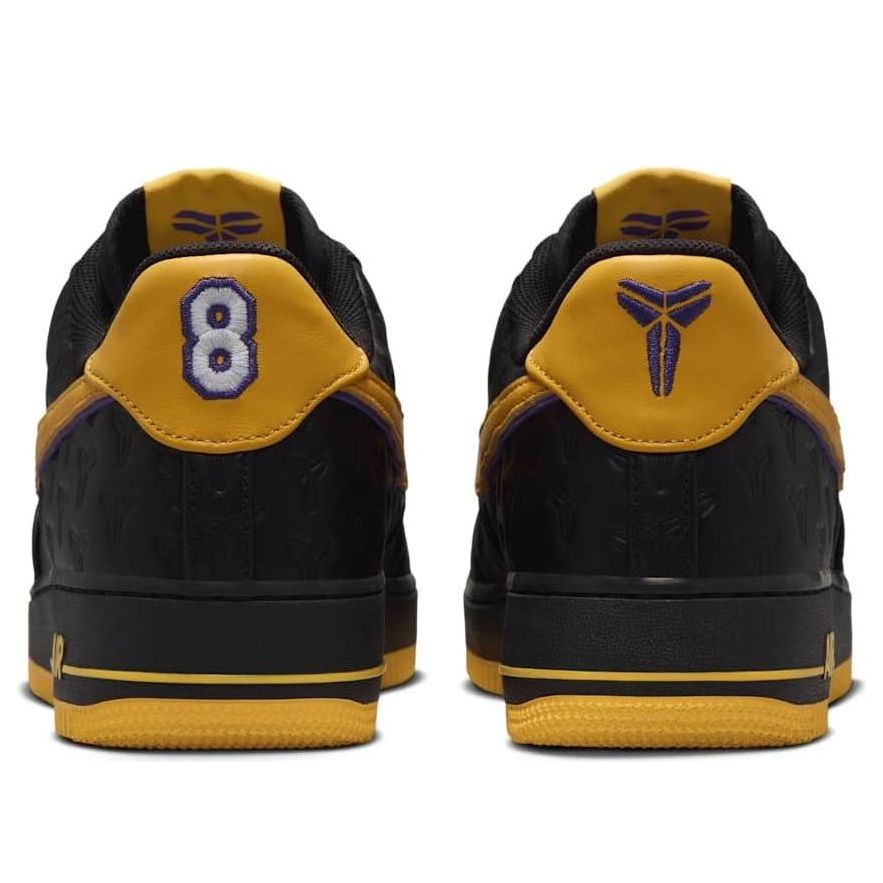 NIKE X KOBE BRYANT AIR FORCE 1 “LAKERS AWAY” NUMBERED