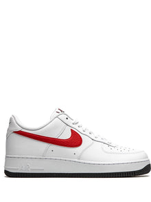 NIKE AIR FORCE 1 MISMATCHED SWOOSHES SNEAKERS