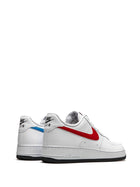 NIKE AIR FORCE 1 MISMATCHED SWOOSHES SNEAKERS