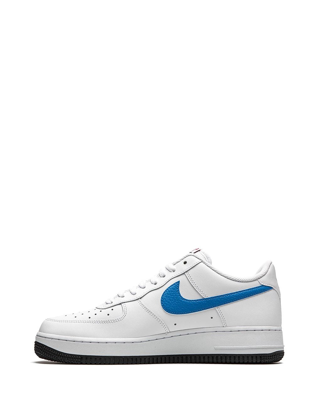 NIKE AIR FORCE 1 MISMATCHED SWOOSHES SNEAKERS