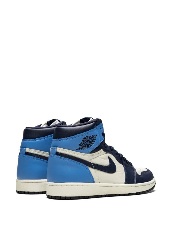 AIR JORDAN 1 RETRO HIGH OG “OBSIDIAN/UNIVERSITY BLUE” SNEAKERS