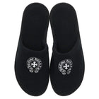 CHROME HEARTS HORSESHOE EMBROIDERY SANDALS