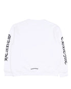 CHROME HEARTS NECK LOGO CREWNECK SWEATSHIRT