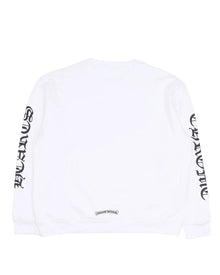 CHROME HEARTS NECK LOGO CREWNECK SWEATSHIRT