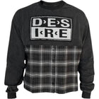 BOTTEGA DESIRES HYBRID FLANNEL LONGSLEEVE TEE