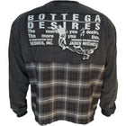 BOTTEGA DESIRES HYBRID FLANNEL LONGSLEEVE TEE