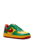 NIKE X LIL YACHTY CONCRETE BOYS AIR FORCE 1 LOW “LUCKY GREEN/MYSTIC RED” SNEAKERS