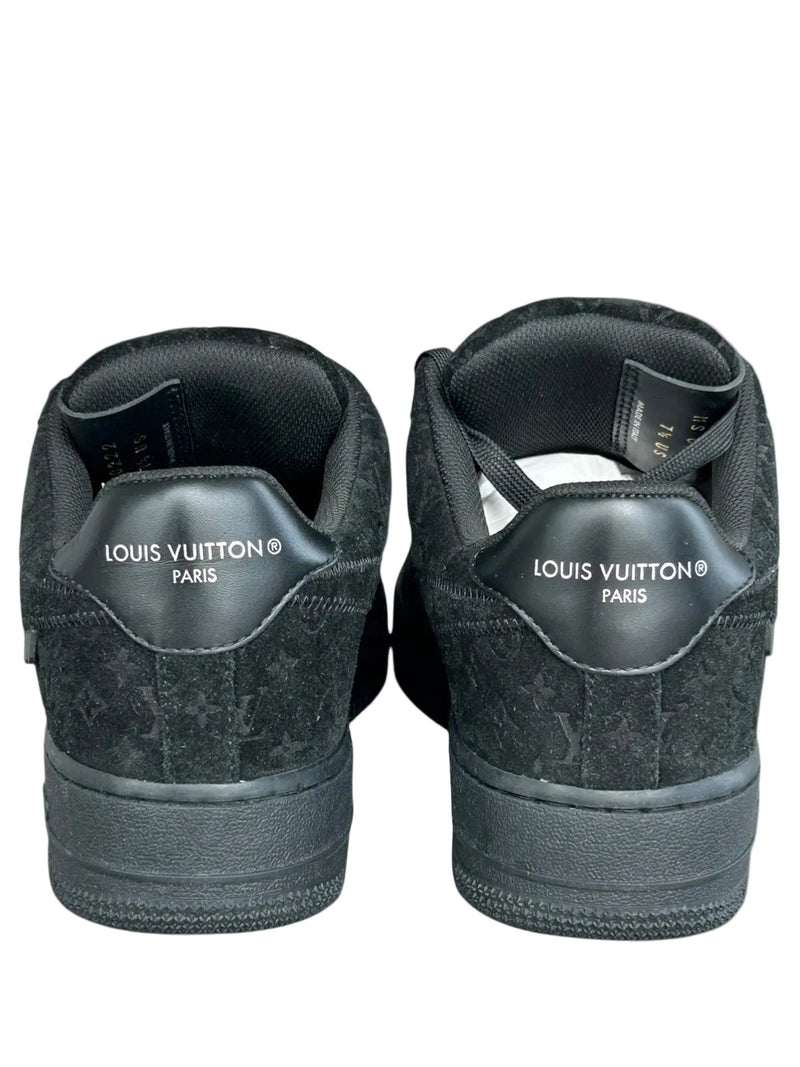 NIKE X LOUIS VUITTON AIR FORCE 1 LOW “TRIPLE BLACK” SNEAKERS