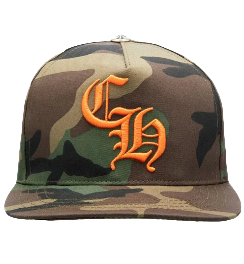 CHROME HEARTS CAMO CH LOGO HAT