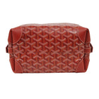 GOYARD BOEING 25 RED TOILETRY BAG