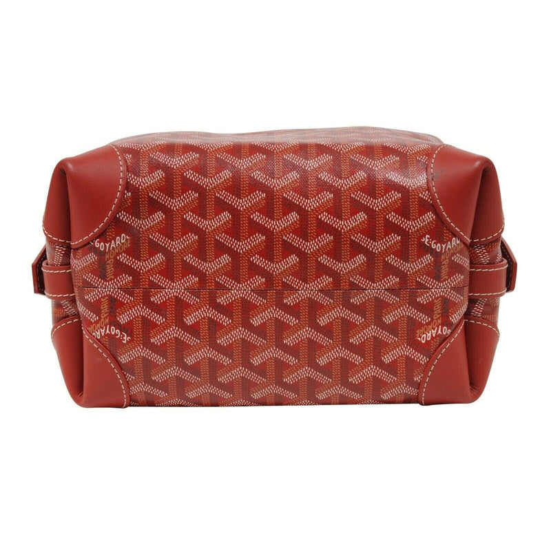 GOYARD BOEING 25 RED TOILETRY BAG