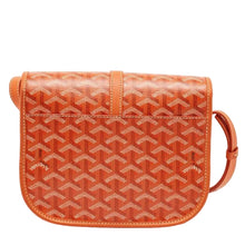 GOYARD GOYARDINE BELVEDERE PM ORANGE MESSENGER BAG