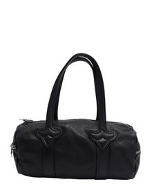 CHROME HEARTS LEATHER DUFFLE BAG