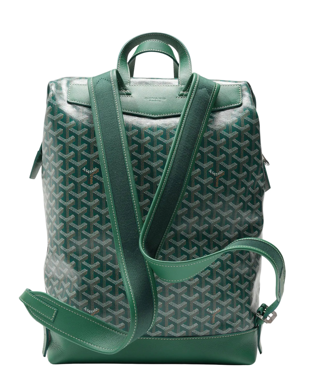 GOYARD CISALPIN GREEN BACKPACK