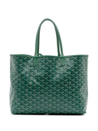 GOYARD SAINT LOUIS PM GREEN TOTE BAG