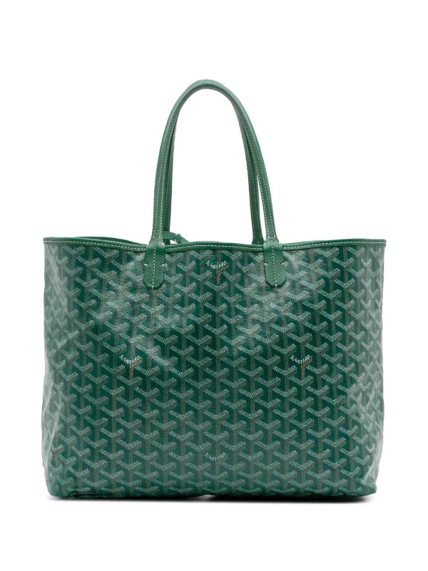GOYARD SAINT LOUIS PM GREEN TOTE BAG