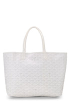 GOYARD SAINT LOUIS PM WHITE TOTE BAG
