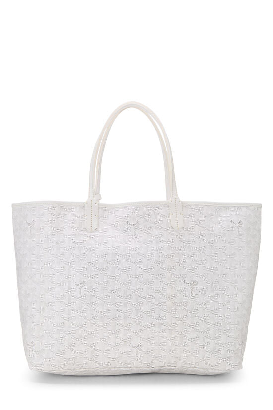 GOYARD SAINT LOUIS PM WHITE TOTE BAG
